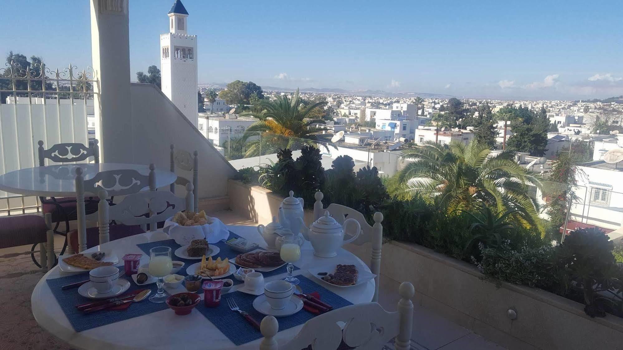 Maison d'Hôtes Dar Ennassim La Marsa Exterior foto